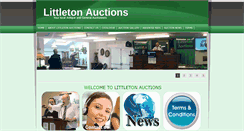 Desktop Screenshot of littletonauctions.com